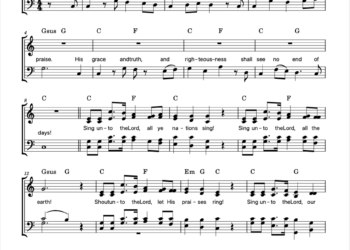Sing Unto The Lord | SATB